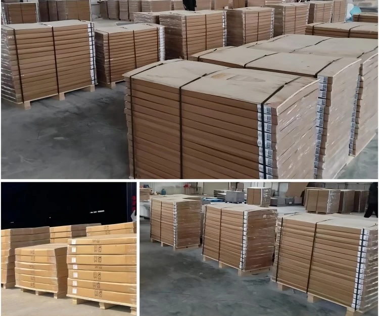 packaging display of flexible porcelain tile
