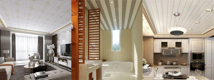 application of pvc ceiling cladding