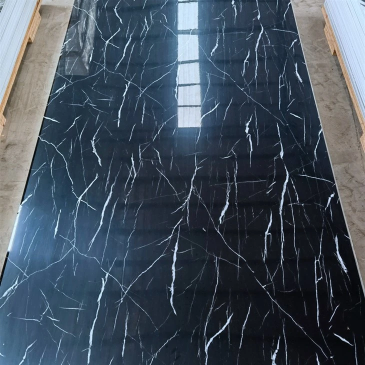 Balts marmora PVC sienas panelis